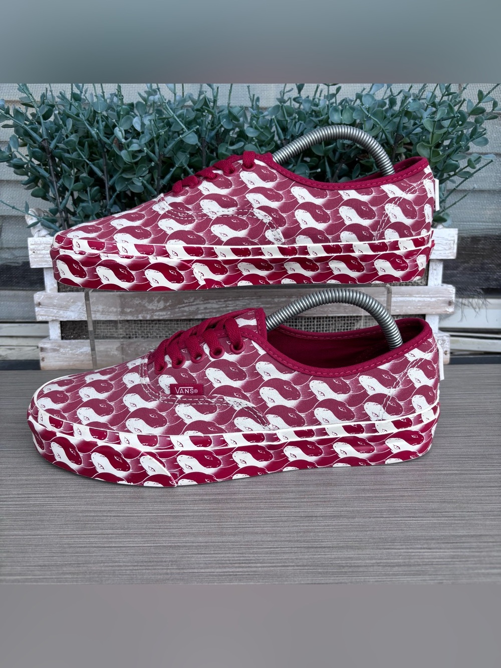Vans X Opening Ceremony Skate Sneakers Snake Red